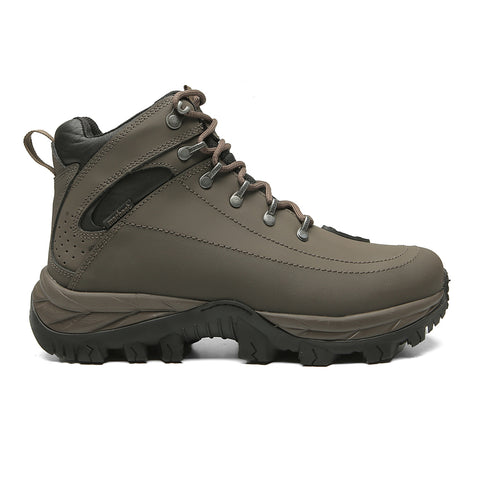 Bota Motors Cano Alto Macboot Musgo 02 Marrom Escuro