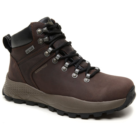 Bota Adventure Cano Alto Macboot Waterproof Flutua Alpes 04 Café