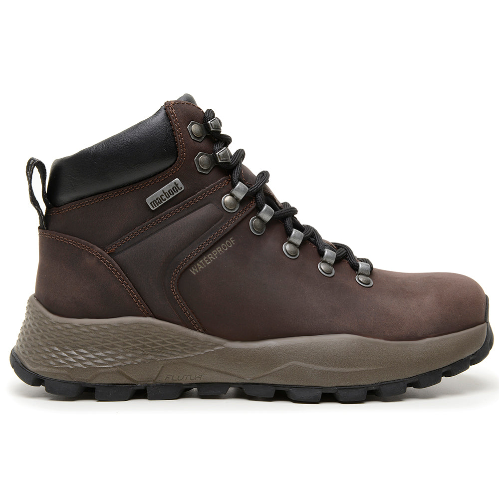ma＊a Bota Adventure Cano Alto Macboot Waterproof Flutua Alpes 04 Café