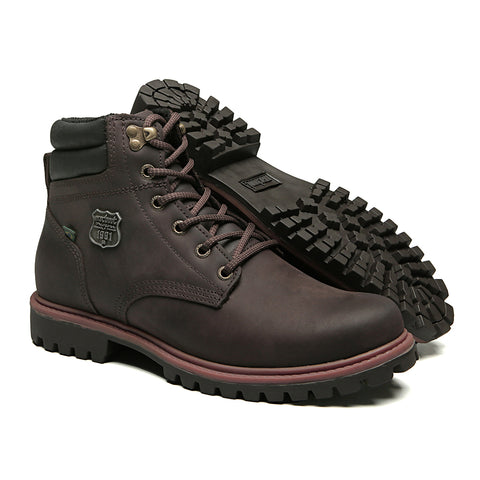 Bota Motors Cano Alto Macboot Kenko 06 Café