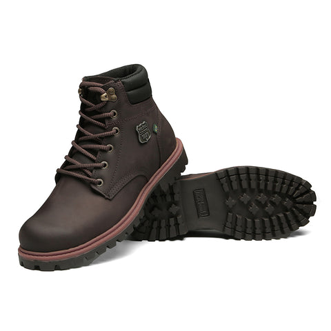Bota Motors Cano Alto Macboot Kenko 06 Café