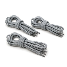 Kit 3 Atacadores Macboot Cinza Claro 130 cm