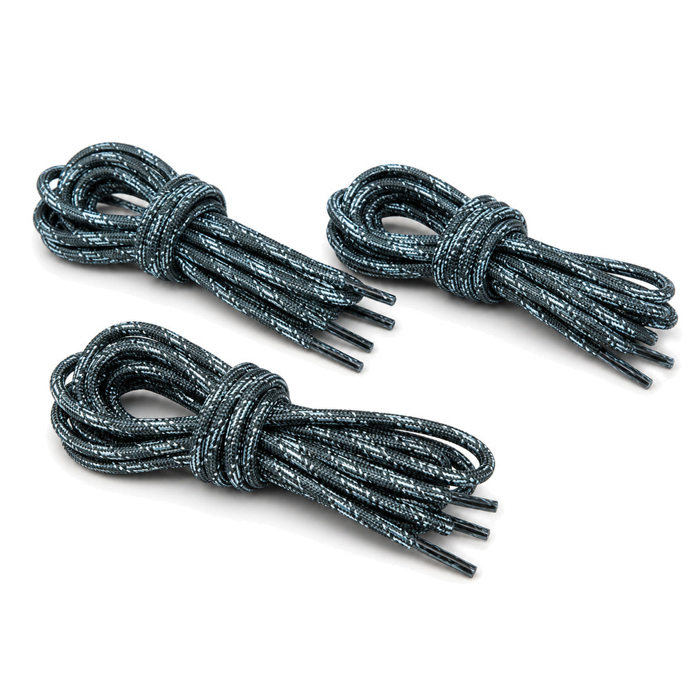 Kit 3 Atacadores Macboot Cinza Musgo 130 cm