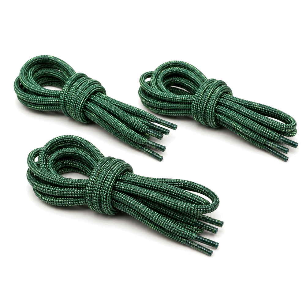 Kit 3 Atacadores Macboot Verde Militar 130 cm