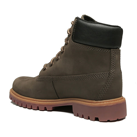 Bota Militar Cano Alto Lauryn 04 Cinza