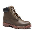Bota Militar Macboot Cano Alto Lauryn 08 Marrom Escuro
