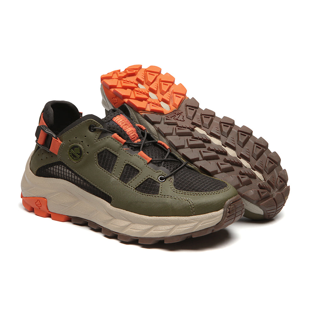 マーボー Tênis Masculino Adventure Verde Mergulhão Macboot