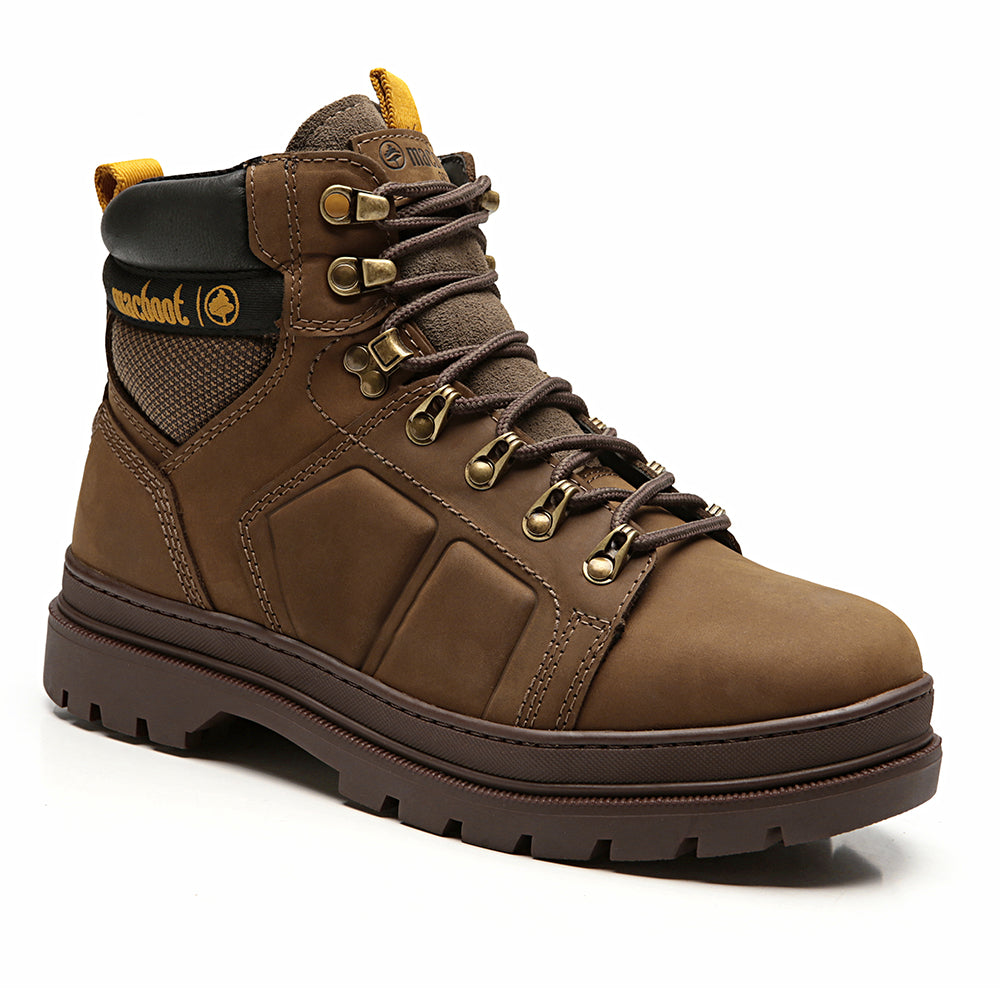 Bota Militar Cano Alto Macboot Mombaça 02 Marrom