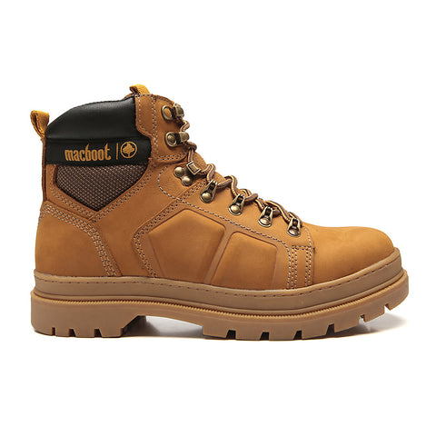 Bota Militar Cano Alto Macboot Mombaça 02 Mostarda