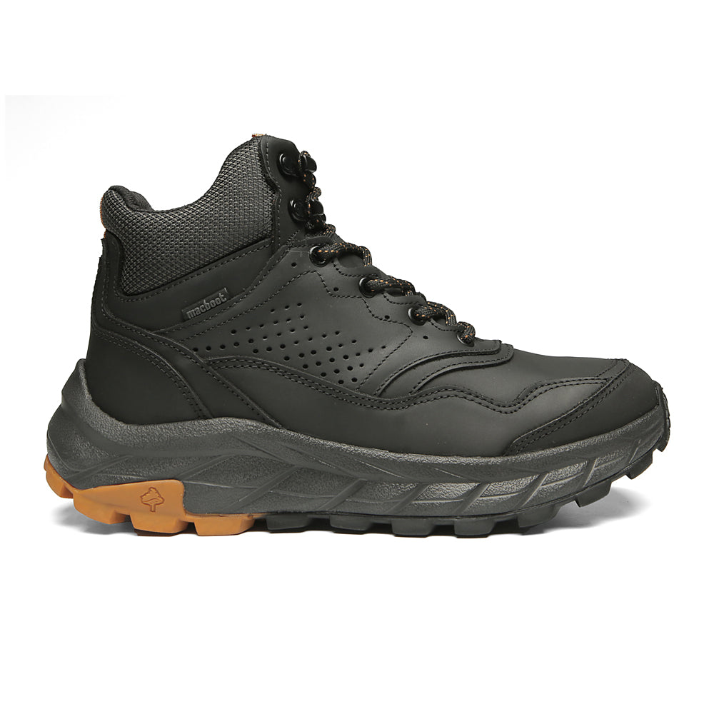 Bota Adventure Cano Alto Monjolo 02Z Preto Emborrachado | Macboot