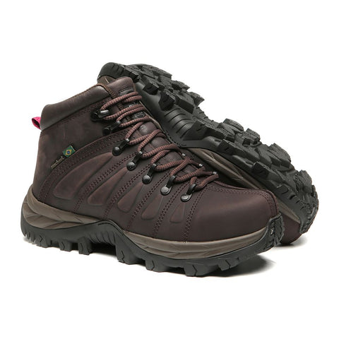 Bota De Segurança Cano Alto Macboot MAC PRO 01 Café