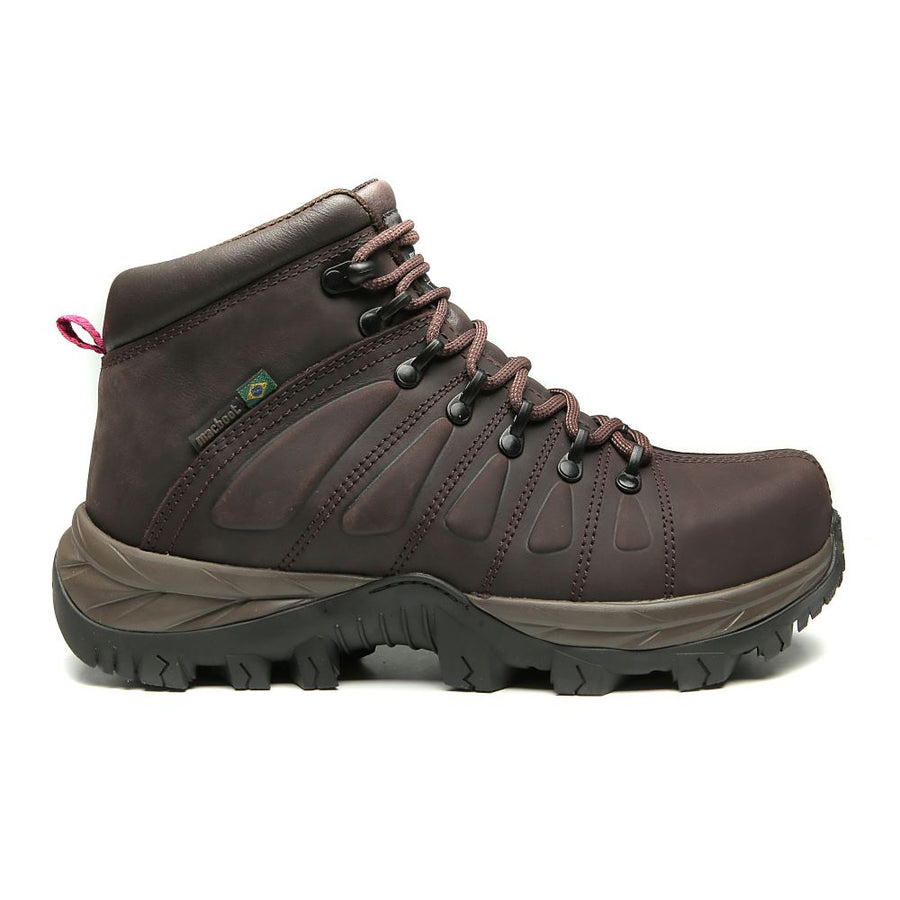 Bota De Segurança Cano Alto Macboot C.A0001 Café