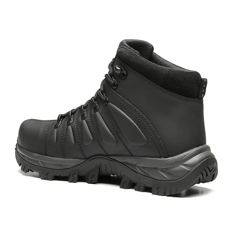 Bota De Segurança Cano Alto Macboot C.A0001 Preto Emborrachado