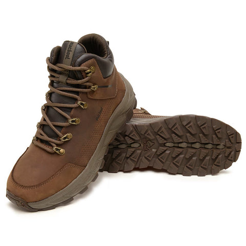 Bota De Segurança Cano Alto Macboot MAC PRO 04 Marrom
