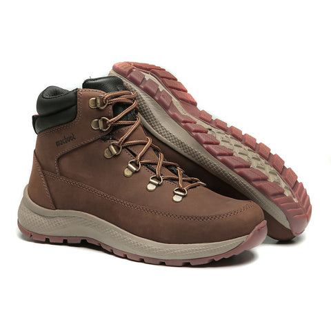 Bota De Segurança Cano Alto Macboot MAC PRO 06 Marrom