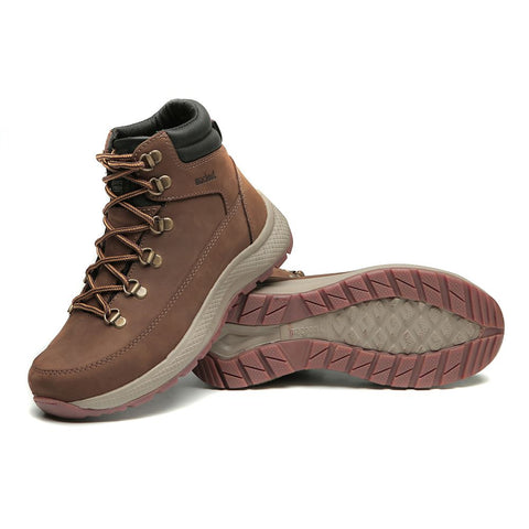 Bota De Segurança Cano Alto Macboot MAC PRO 06 Marrom