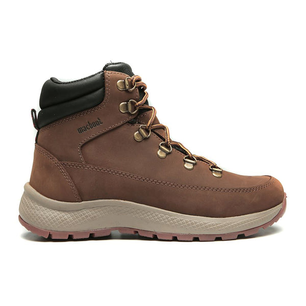 Bota De Segurança Cano Alto Macboot MAC PRO 06 Marrom - vista frontal - Macboot