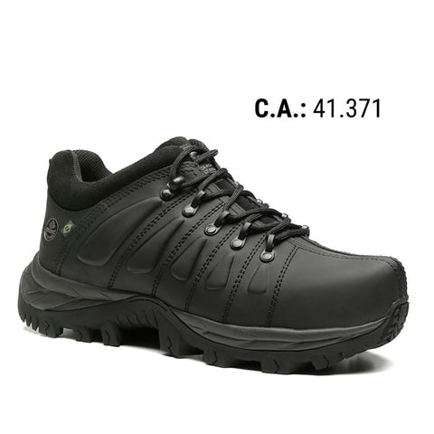 Bota De Segurança Cano Alto Macboot MAC PRO 09 Preto Emborrachado