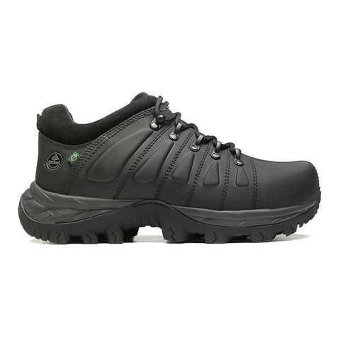Bota De Segurança Cano Alto Macboot MAC PRO 09 Preto Emborrachado