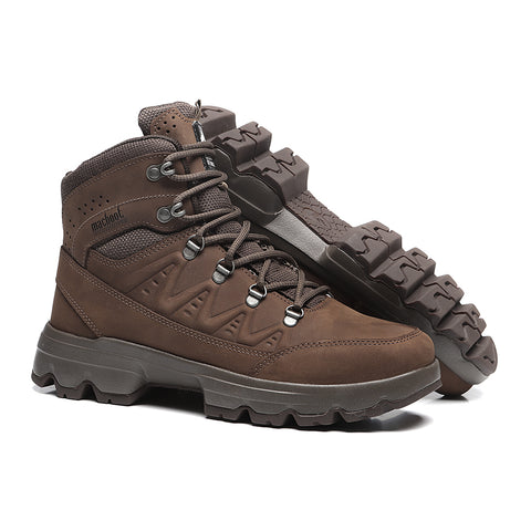 Bota De Segurança Cano Alto Macboot MAC PRO 10 Marrom