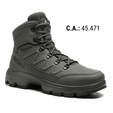 Bota De Segurança Cano Alto Macboot MAC PRO 10 Cinza