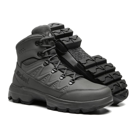 Bota De Segurança Cano Alto Macboot MAC PRO 10 Cinza