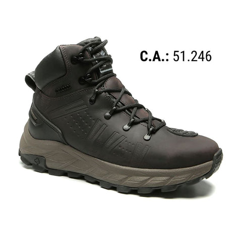 Bota De Segurança Cano Alto Macboot MAC PRO 13 Café