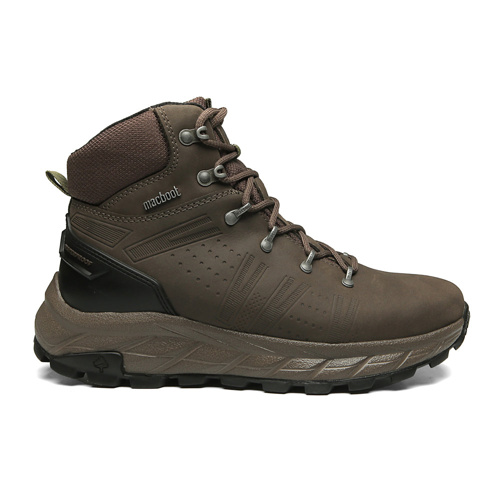Bota Adventure Cano Alto Macboot Waterproof Murici 02Z Marrom Escuro - vista frontal - Macboot