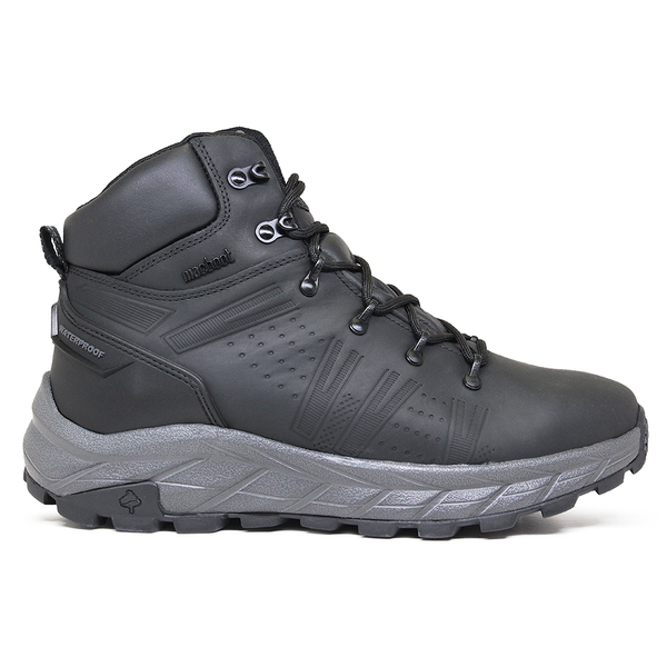 Bota Adventure Cano Alto Macboot Waterproof Murici 02 Preto Emborrachado - vista frontal - Macboot