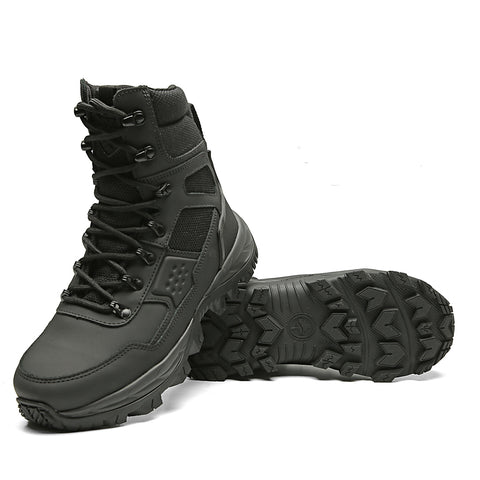 Bota Militar Cano Longo Macboot Orix 02 Preto Emborrachado
