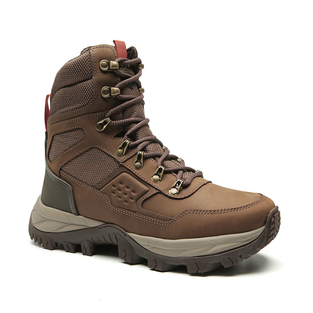 ＊maco＊ Bota Militar Cano Longo Macboot Orix 02 Marrom