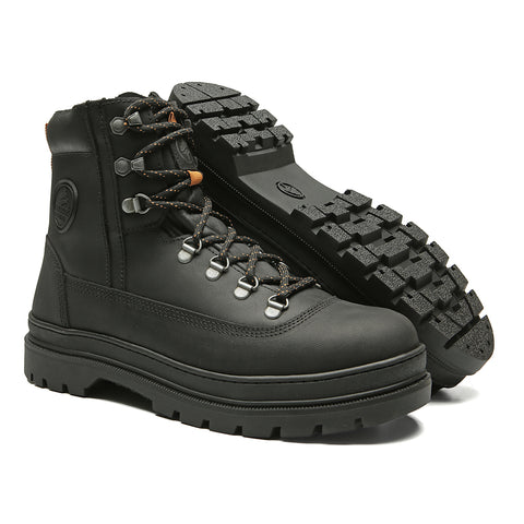Bota Militar Cano Alto Macboot Quina 02 Preto Emborrachado