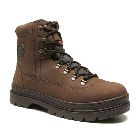 Bota Militar Cano Alto Macboot Quina 02 Marrom