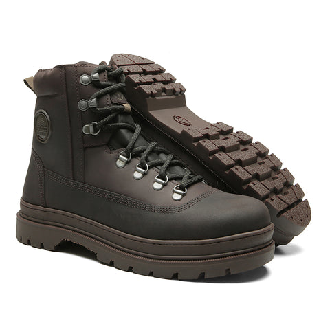 Bota Militar Cano Alto Macboot Quina 02 Café