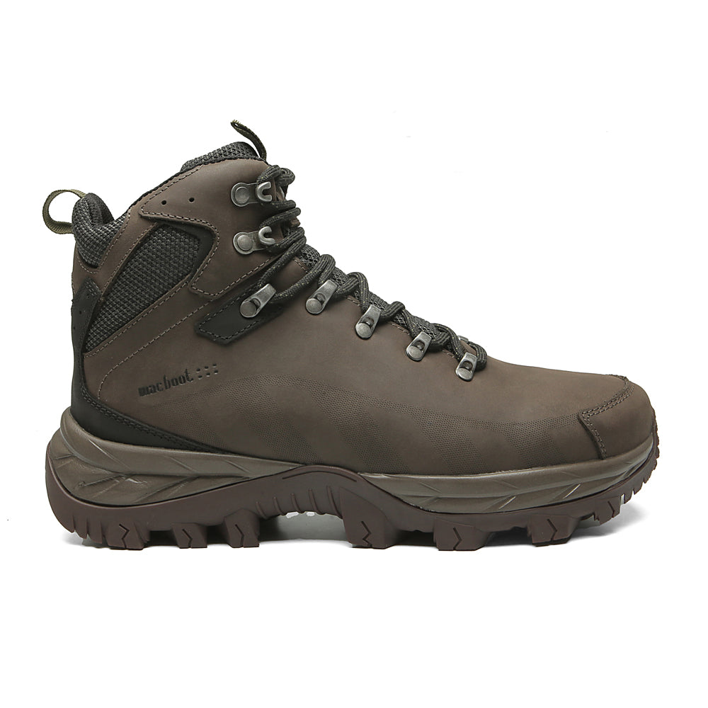Bota Adventure Cano Alto Macboot Radix 02 Marrom Escuro - vista frontal - Macboot