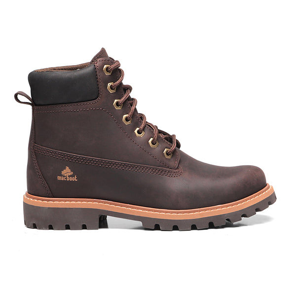 Bota Militar Coturno Macboot Roraima 10 Café - vista frontal - Macboot