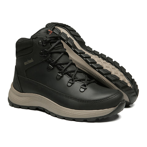 Bota Adventure Cano Alto Macboot Sabine 18Z Preto Emborrachado
