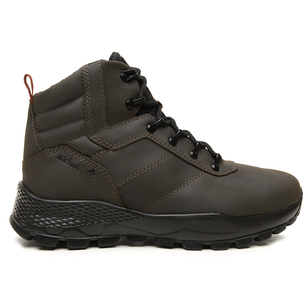 Bota Adventure Cano Alto Macboot Sandalo 02 Cinza Escuro - vista frontal - Macboot