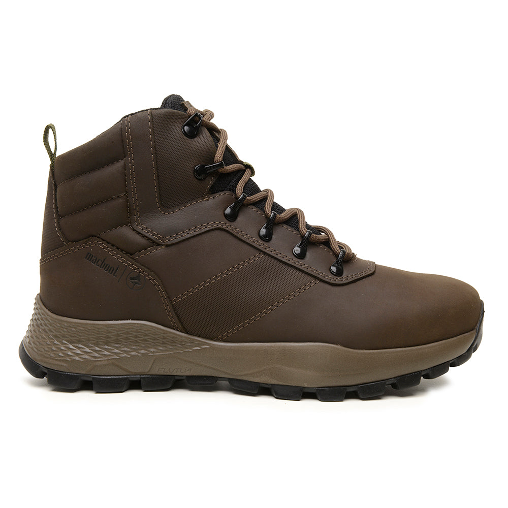 Bota Adventure Cano Alto Macboot Sandalo 02 Marrom Escuro - vista frontal - Macboot