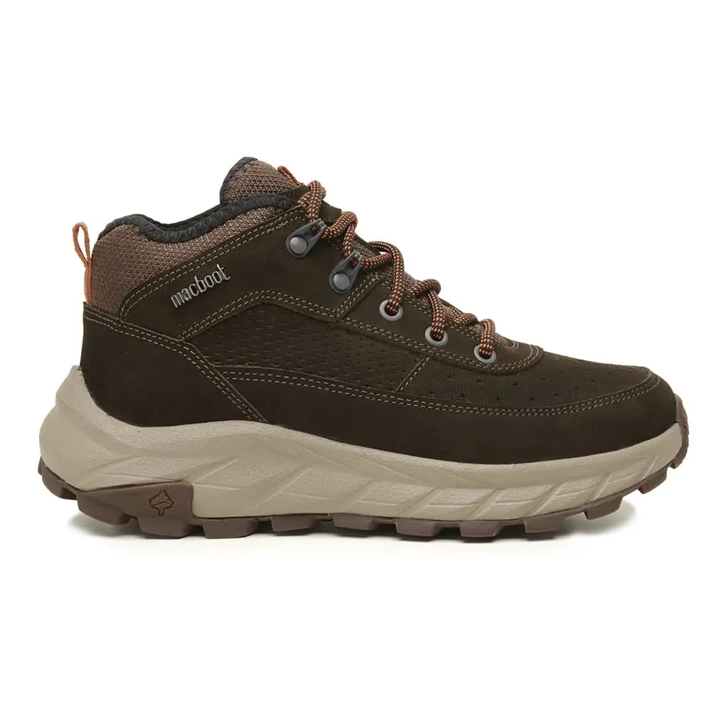 Bota Adventure Cano Alto Macboot Graviola 04 Café - vista frontal - Macboot