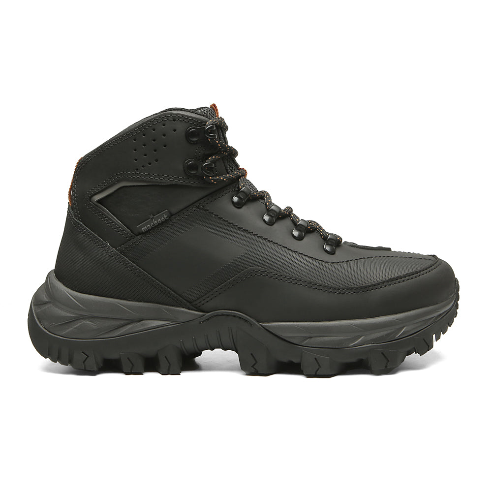 まろ Bota para Andar de Moto Preta Savara 02 | Macboot