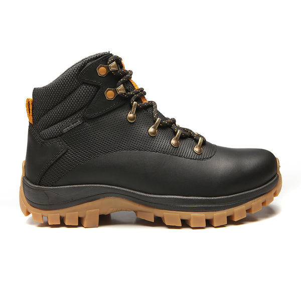 Bota Adventure Cano Alto Macboot Sumauma 08 Preto Emborrachado - vista frontal - Macboot