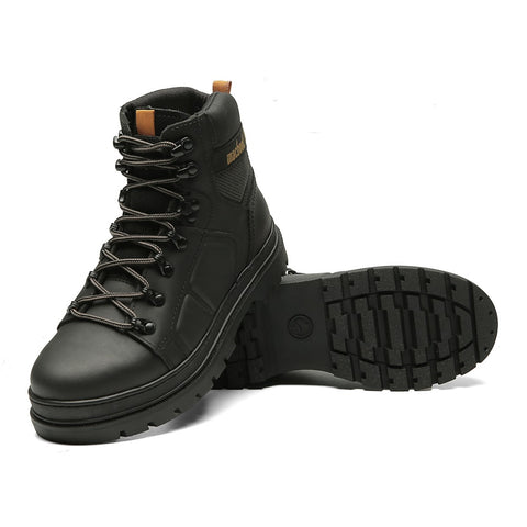 Bota Militar Cano Alto Macboot Mombaça 02 Preto Emborrachado