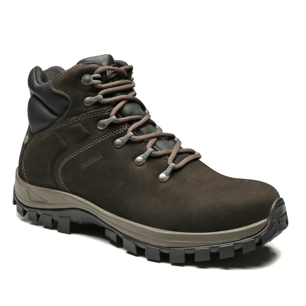 m　40点 Bota Adventure Cano Alto Macboot Castanheira 02 Marrom Escuro